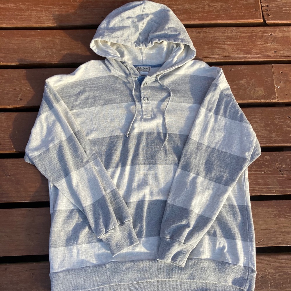 Vintage ll bean hoodie pullover
